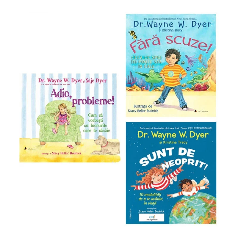 Pachet 3  cărți pentru copii de Wayne Dyer